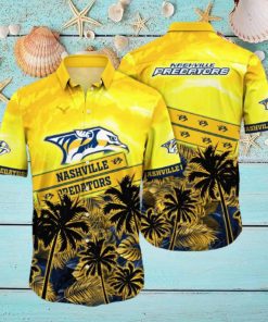 Vintage Aloha NHL Nashville Predators Hawaiian Shirt