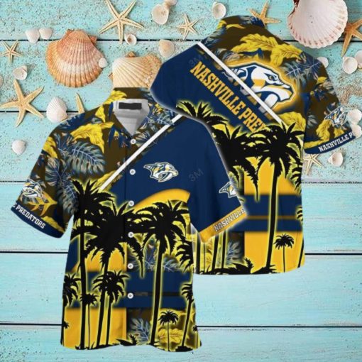 Vintage Aloha NHL Nashville Predators Hawaiian Shirts