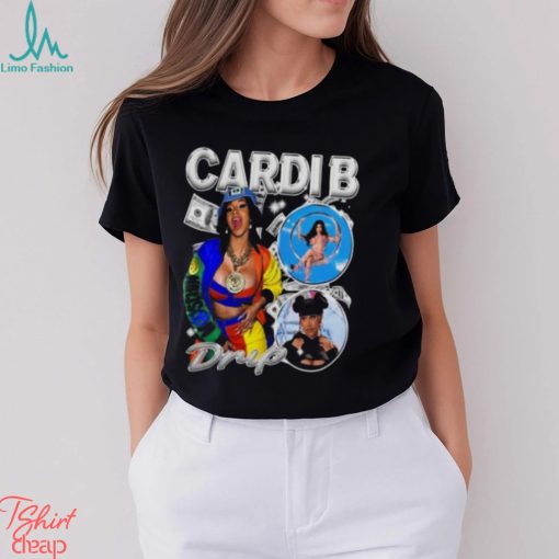 Vintage Cardi B Drip Hip Hop Music Shirt