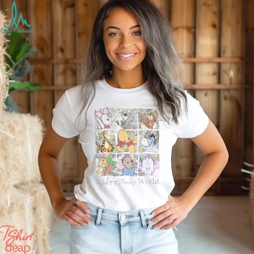 Vintage Disney Winnie The Pooh Shirt Retro Bear Tee And Friends Unisex T Shirt