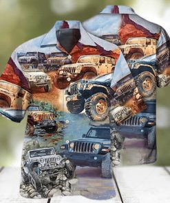 Vintage Jeep Hawaiian Shirt