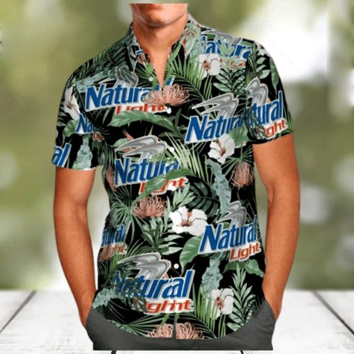 Vintage Natural Light Hawaiian Shirt