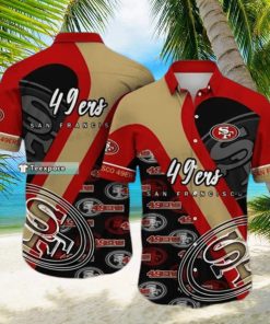 Vintage San Francisco 49ers Hawaiian Shirt Gifts For Fans