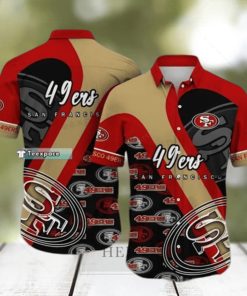 Vintage San Francisco 49ers Hawaiian Shirt Gifts For Fans