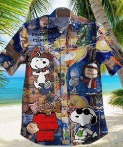 Vintage Snoopy Stranger Things Snoopy Hawaiian Shirt