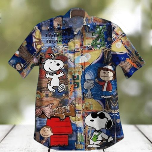 Vintage Snoopy Stranger Things Snoopy Hawaiian Shirt