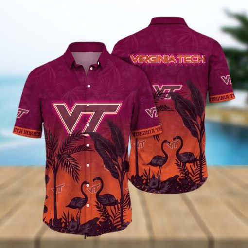 Virginia Tech Hokies NCAA For Sports Fan All Over Printed Hawaiian Shirt