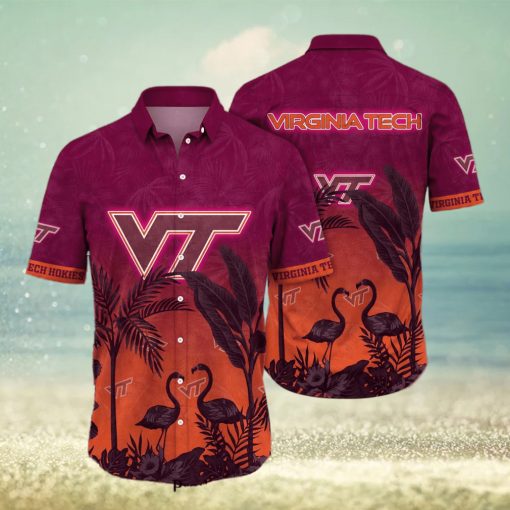 Virginia Tech Hokies NCAA For Sports Fan All Over Printed Hawaiian Shirt