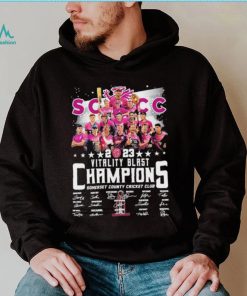 Vitality Blast 2023 Champions Cricket League Tshirt