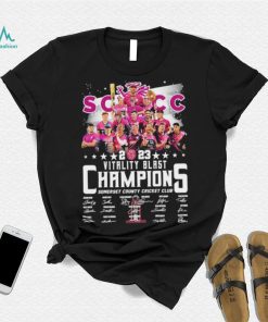 Vitality Blast 2023 Champions Cricket League Tshirt