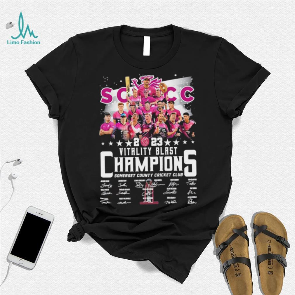 Vitality Blast 2023 Champions Cricket League Tshirt Vitality Blast 2023 Champions Cricket League Tshirt