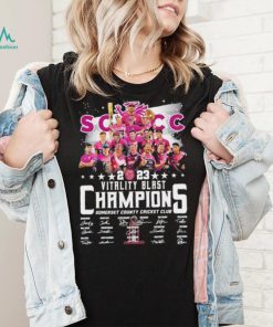 Vitality Blast 2023 Champions Cricket League Tshirt