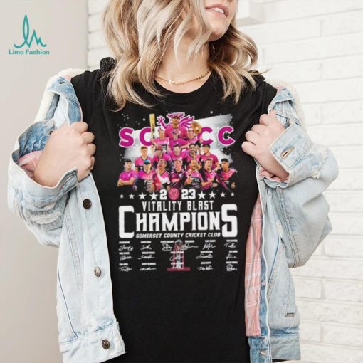 Vitality Blast 2023 Champions Cricket League Tshirt