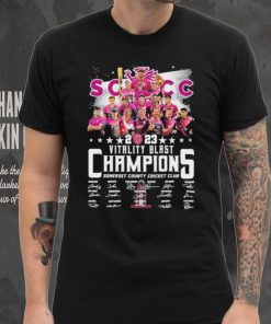 Vitality Blast 2023 Champions Cricket League Tshirt
