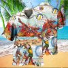 Batman Logo Floral Hawaiian Shirt Summer Shirt