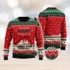 Trump 2024 Ill Be Back Dont All Over Print 3D Ugly Christmas Sweater