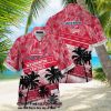 Washington Football Team Flower and Logo Hawaiian Shirt