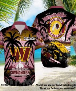 Washington Commanders NFL Custom Full Print Classic Hawaiian Shirt