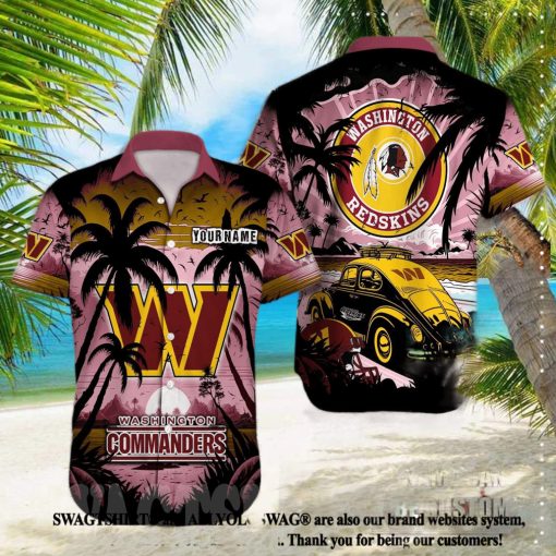 Washington Commanders NFL Custom Full Print Classic Hawaiian Shirt