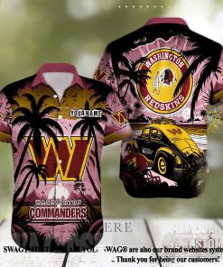 Washington Commanders NFL Custom Full Print Classic Hawaiian Shirt