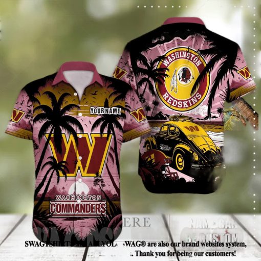 Washington Commanders NFL Custom Full Print Classic Hawaiian Shirt