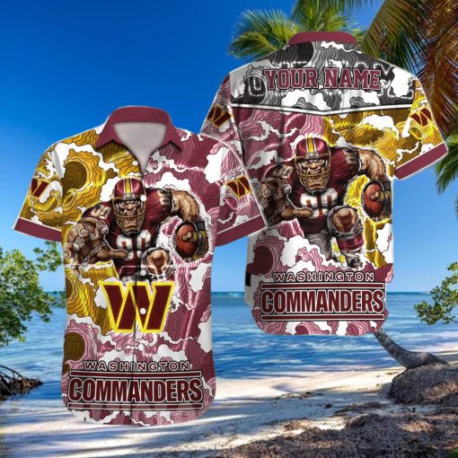 Washington Commanders NFL Full Printing Hawaiian Aloha Shirt