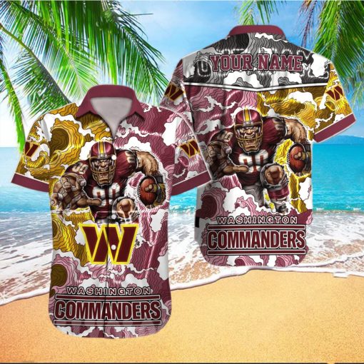 Washington Commanders NFL Full Printing Hawaiian Aloha Shirt