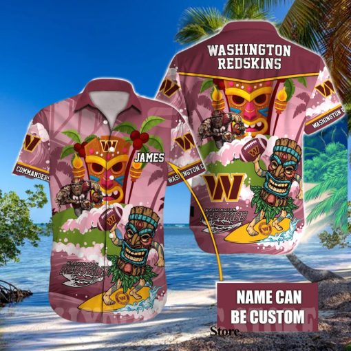 Washington Commanders NFL Unisex Full Print Hawaii Shirt