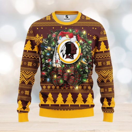 Washington Redskins Christmas Ugly Sweater