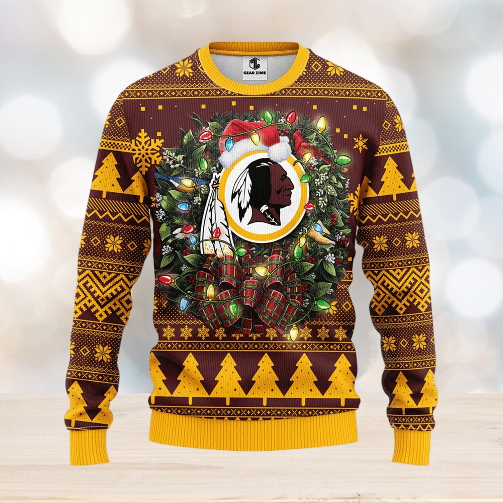 Washington Redskins Christmas Ugly Sweater - Limotees