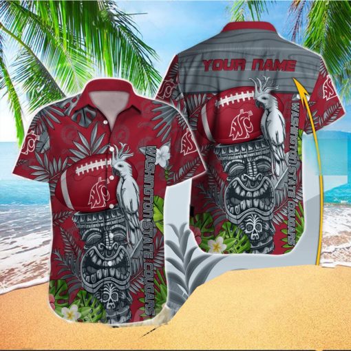 Washington State Cougars NCAA Full Printing 3D Hawaii Shirt