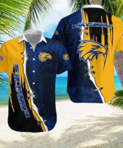 West Coast Eagles Vintage Hawaiian Shirt