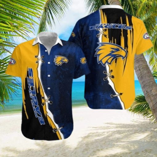 West Coast Eagles Vintage Hawaiian Shirt