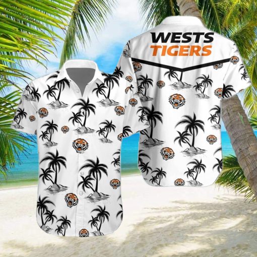 Wests Tigers NRL Hawaiian Shirt Best Gift For Men And Women Fans hawaiian shirt