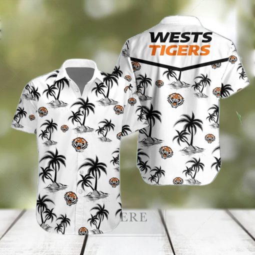 Wests Tigers NRL Hawaiian Shirt Best Gift For Men And Women Fans hawaiian shirt