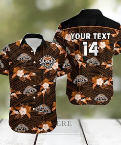 Wests Tigers Personalized NRL 2023 Tropical Hawaiian Best Gift For Men And Women Fans hawaiian shirt