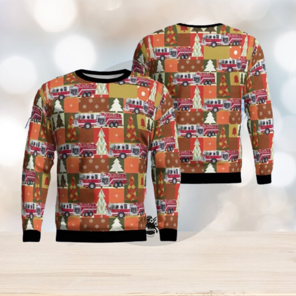 Vancouver Canucks Christmas Santa Hat AOP Print 3D Ugly Sweater - Limotees