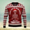 Todd I Dont Know Margo Pattern Christmas Ugly Sweater Christmas Xmas Sweater Christmas Gift For Daddy