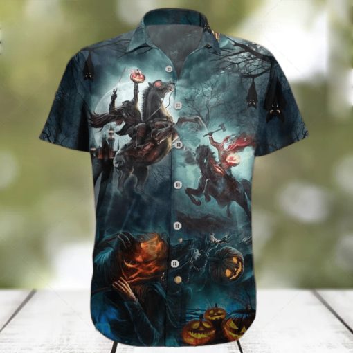 Where Is My Head Halloween Hawaiian Shirt Spooky Horror Halloween Aloha Shirt