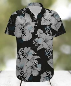 White Sox Hawaiian Shirt Big Hibiscus Pattern Chicago White Sox Gift hawaiian shirt