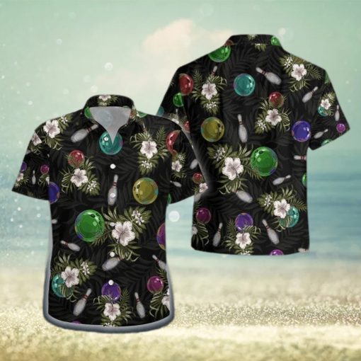 Who Gives A Split Black Bowling Tropical Unisex Hawaiian Shirts