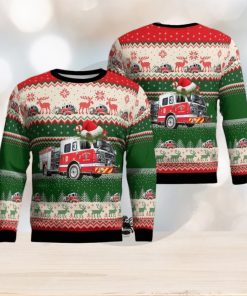 Widewater Volunteer Fire & Rescue, Stafford, Virginia Christmas Aop Christmas Ugly Sweater 3D