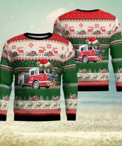 Widewater Volunteer Fire & Rescue, Stafford, Virginia Christmas Aop Christmas Ugly Sweater 3D