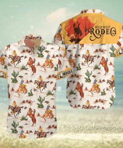 Wild West Rodeo Cowboy Hawaiian Shirt