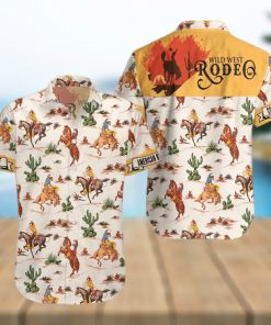 Wild West Rodeo Cowboy Hawaiian Shirt