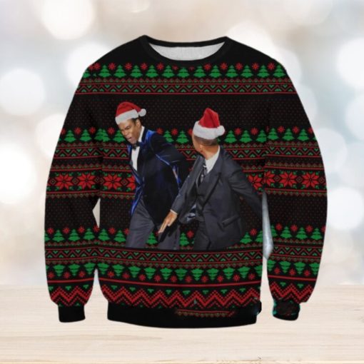 Will Smith Meme Christmas Ugly Sweater 3D