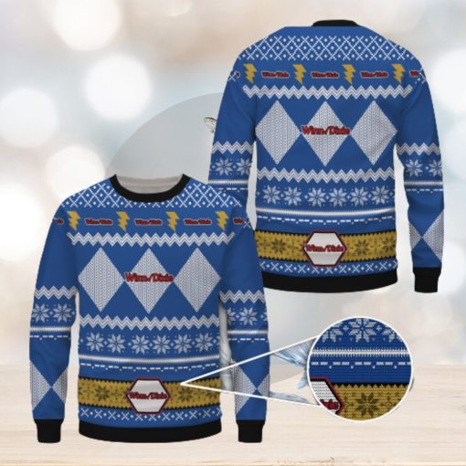 Winn Dixie Blue Merry Christmas Ugly Sweater