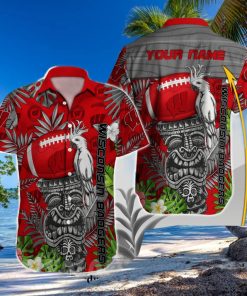 Wisconsin Badgers NCAA Classic All Over Print Hawaii Shirt