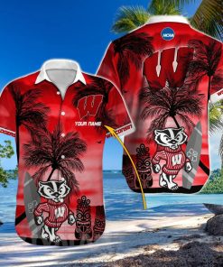 Wisconsin Badgers NCAA Full Print Classic Personalized Hawaii Shirt