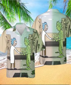 Wish You Were Here x Rick Sanchez Hawaiian Shirt